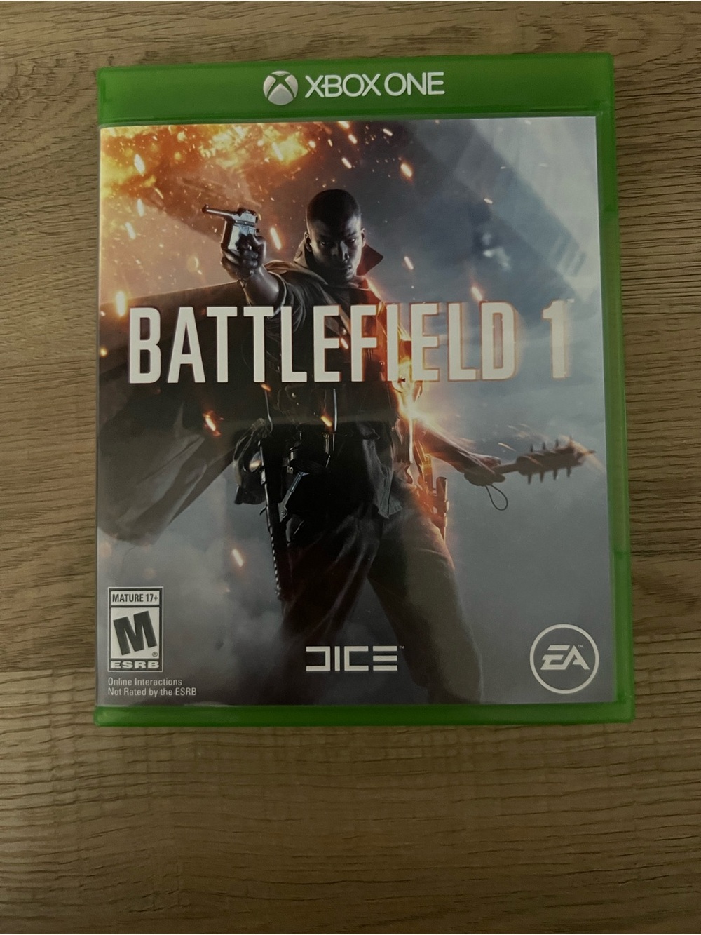 Microsoft Xbox One Battlefield 1 with Green Case